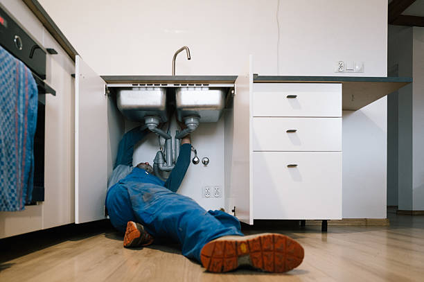 Professional Drain Cleaning technician working in Banks, OR
